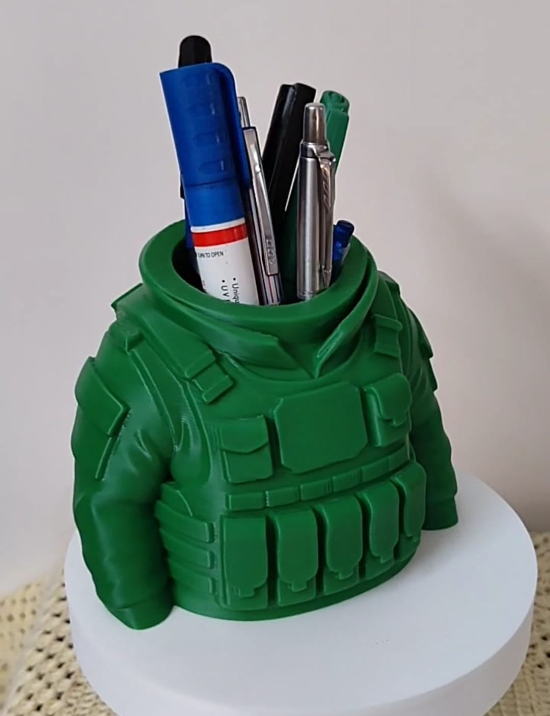 Pen holder military jacket